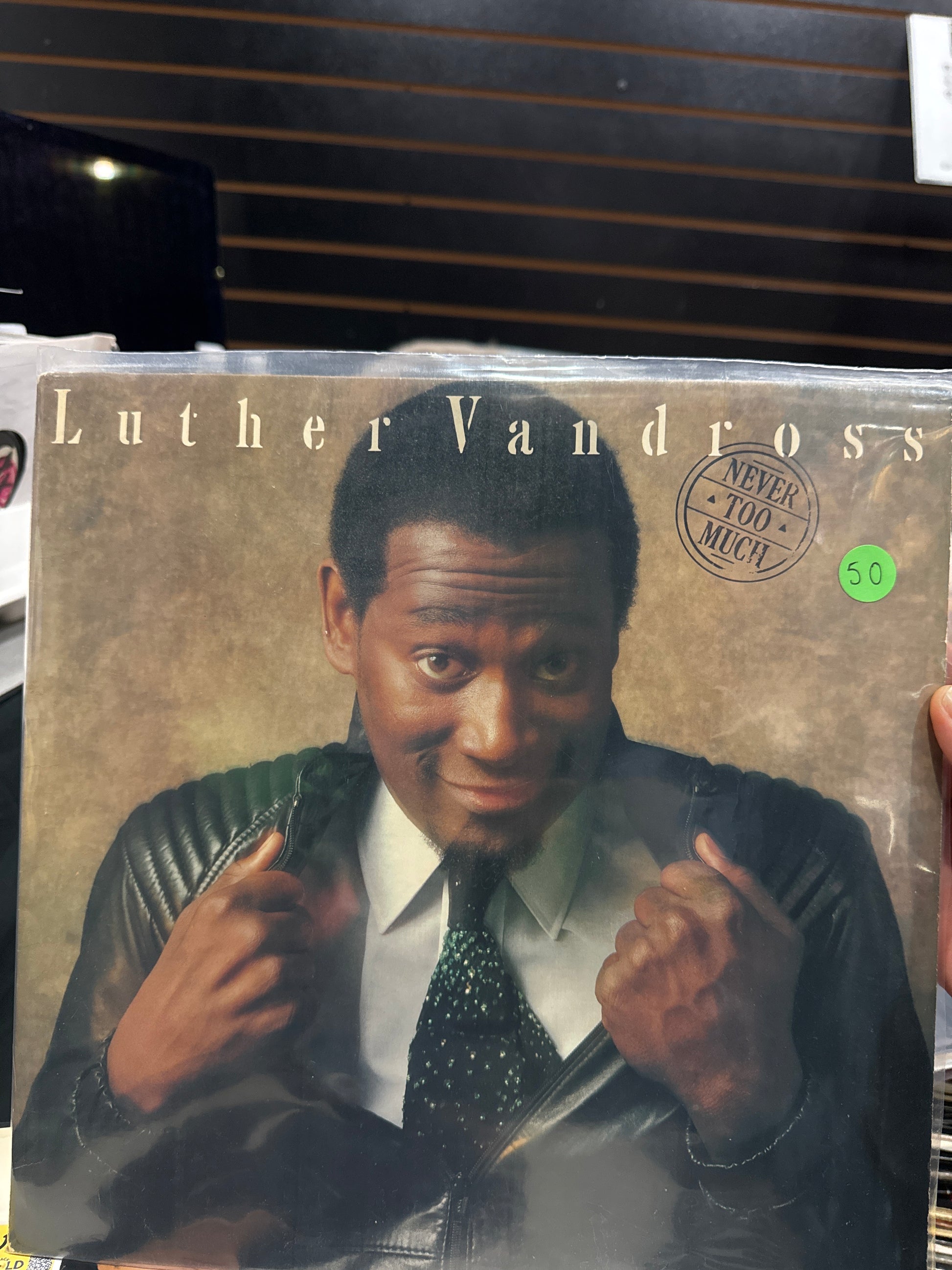 Luther Vandross “Never Too Much” OG VINYL | LP