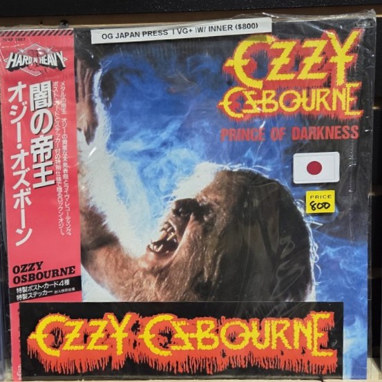 Ozzy Osbourne - Prince Of Darkness | LP (Import/JP) – Producerpluguni