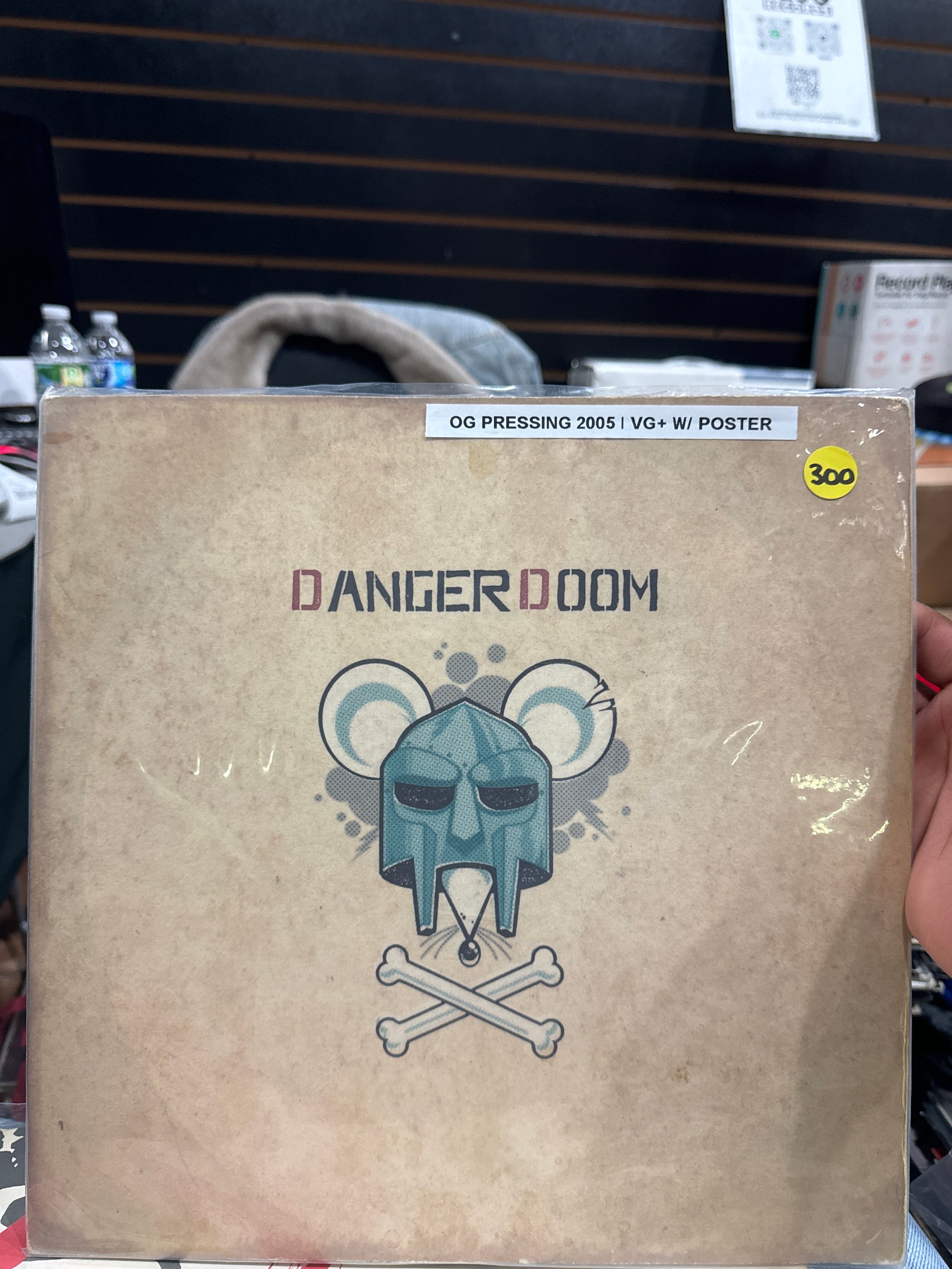 Danger Doom: MF Doom & Danger Mouse “The Mouse and The Mask” OG VINYL | LP