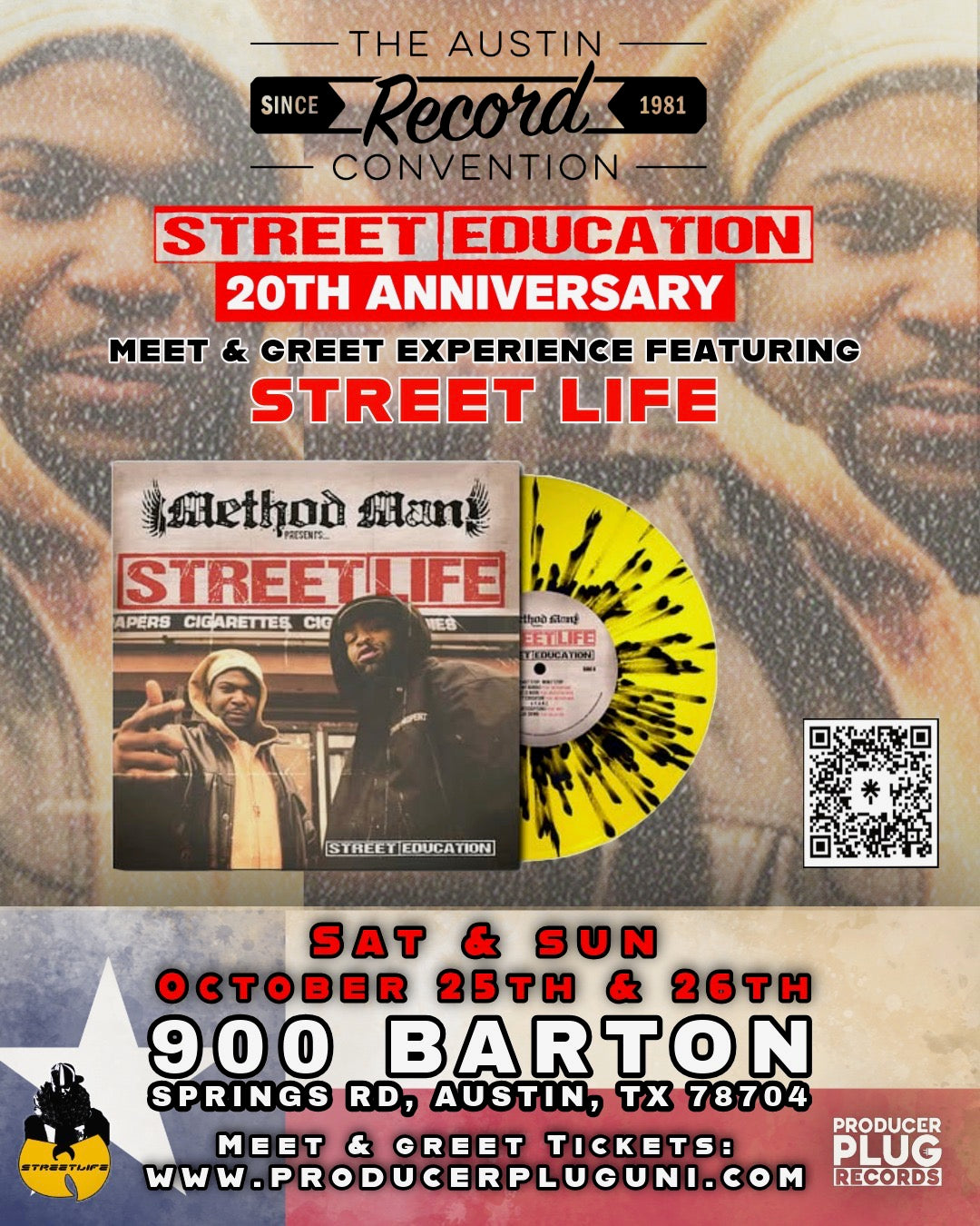 STREET LIFE AUSTIN RECORDS CONVENTION Oct 25th & 26th, 2025