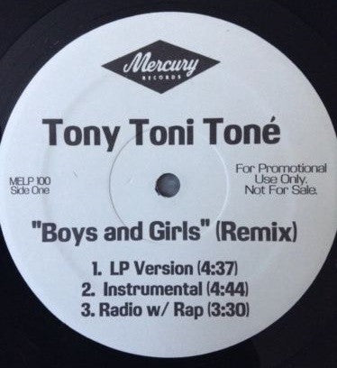 Boys And Girls (Remix) - Tony! Toni! Toné! | LP