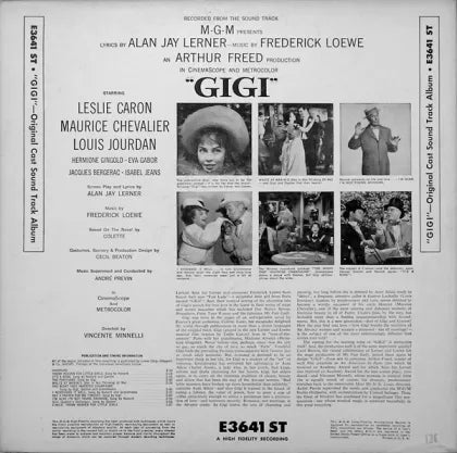 "Gigi" - Original Cast Sound Track Album - Various | LP