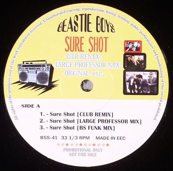 Sure Shot - Beastie Boys; Large Professor; Jeremy Steig | Vinyl Record