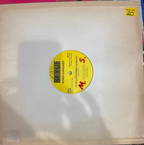 18 Yellow Roses - Boris Gardiner | Vinyl Record