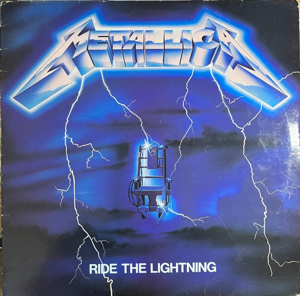 Ride The Lightning - Metallica (OG/Promo/White Label) | Vinyl Record