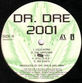 2001 (Instrumentals Only) - Dr. Dre | Vinyl Record