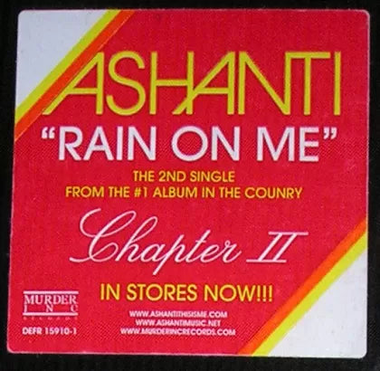 Rain On Me - Ashanti | Vinyl Record