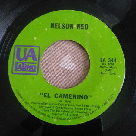 Yo Tambien Soy Sentimental / El Camerino - Nelson Ned | Vinyl Record