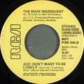 Just Dont Want To Be Lonely - The Main Ingredient | Vinyl Record