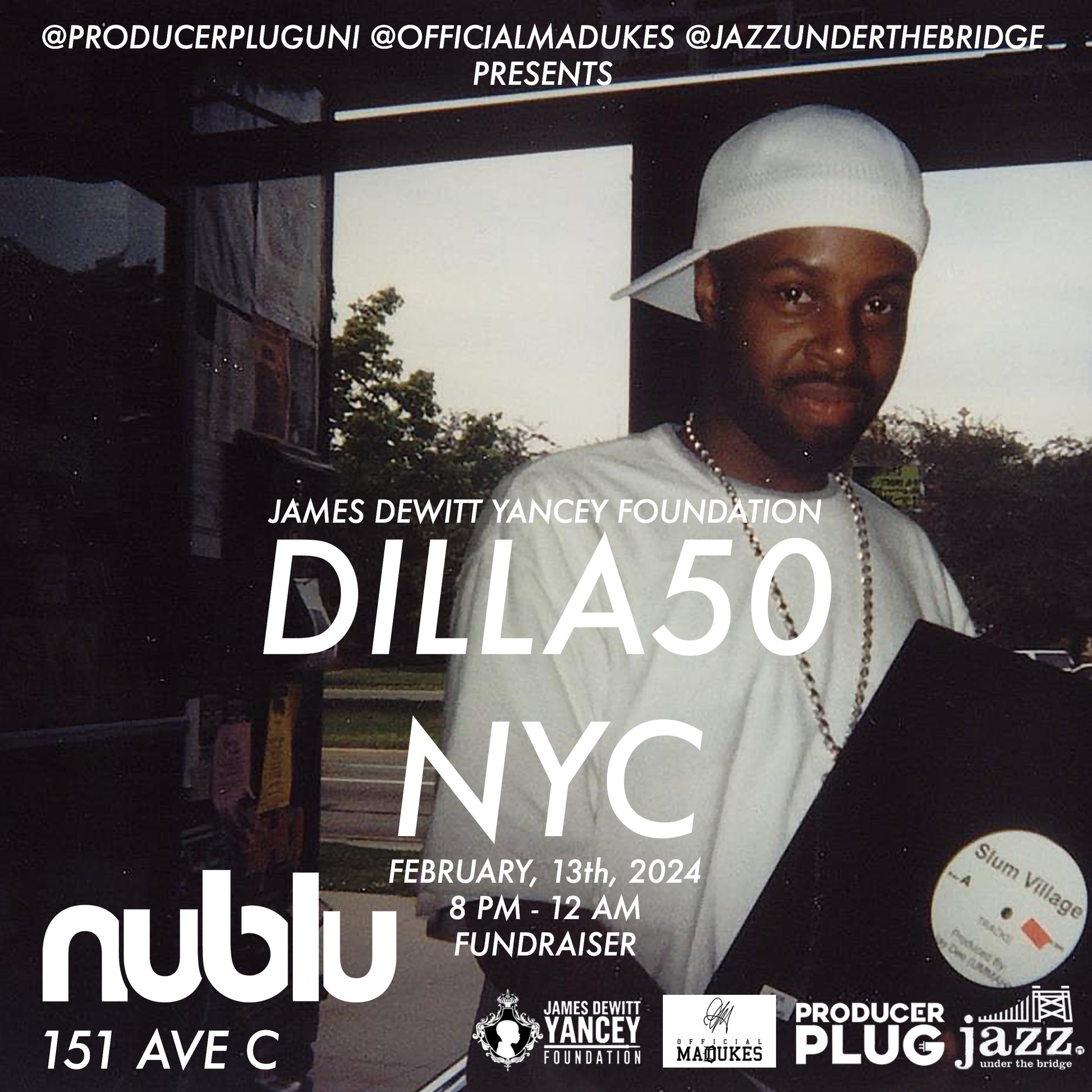 James Dewitt Yancey Foundation "Dilla 50 NYC"