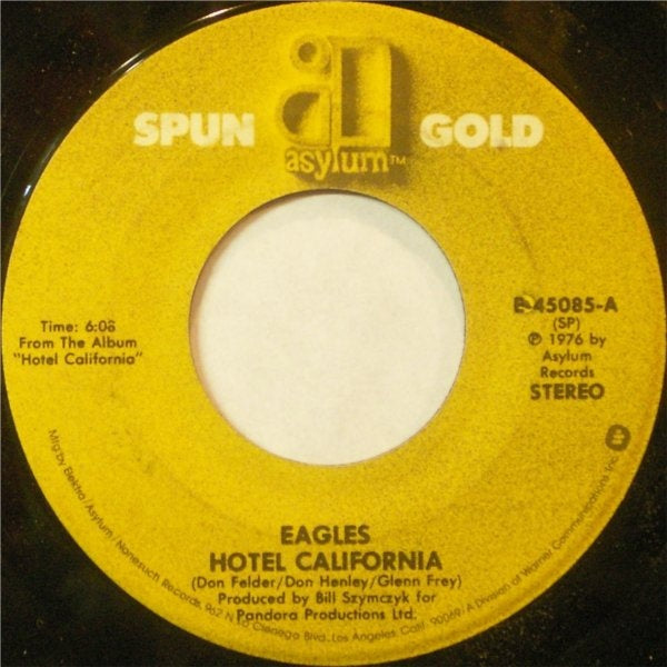 Hotel California / New Kid In Town - Eagles | Vinyl Record