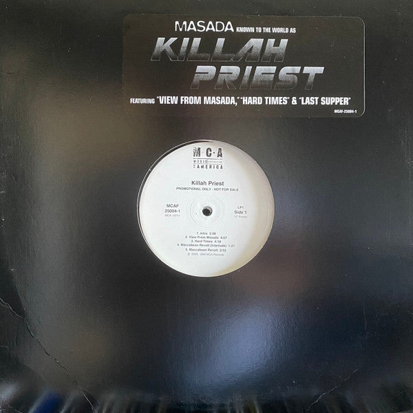 View From Masada - Killah Priest | Vinyl Record