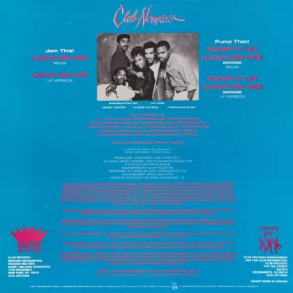 Lean On Me (Remix) - Club Nouveau | LP