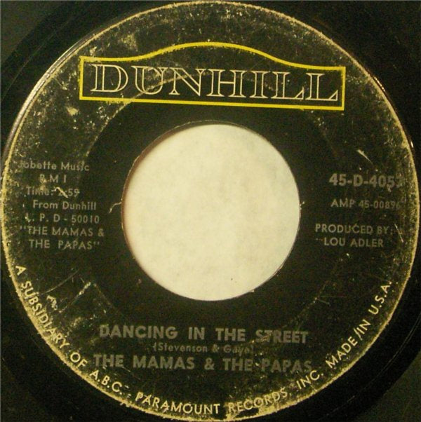 Words Of Love / Dancing In The Street - The Mamas & The Papas | LP