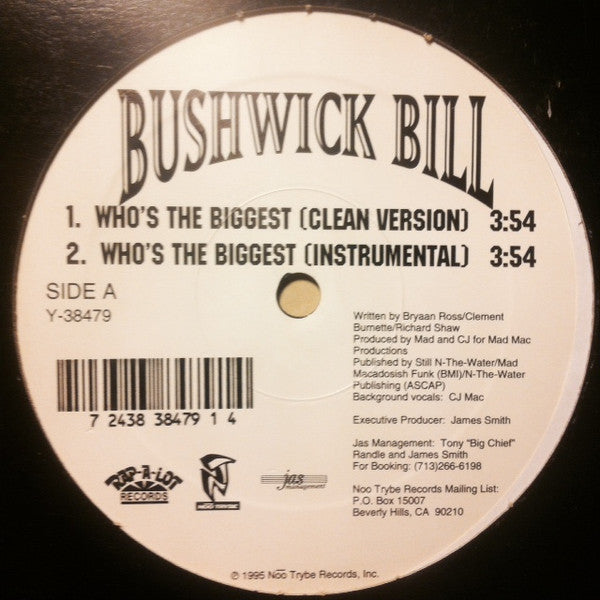 Who's The Biggest - Bushwick Bill | Vinyl Record