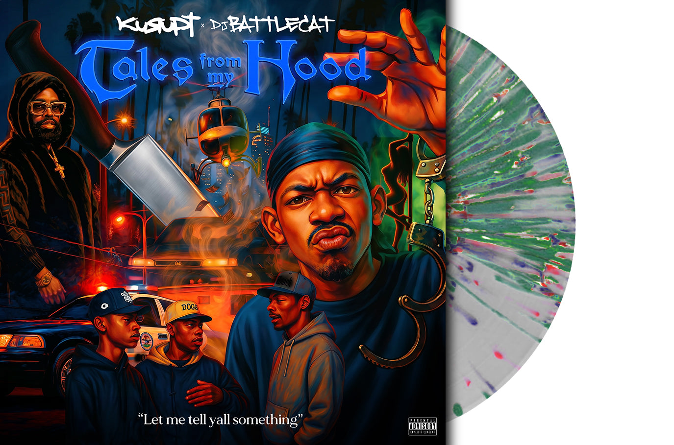 Kurupt and DJ Battlecat “Tales from My Hood” Vinyl, Cd, Cassette