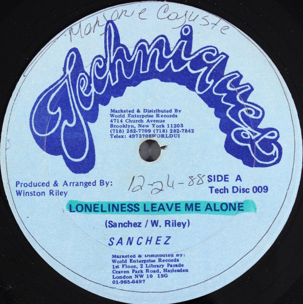 Loneliness Leave Me Alone - Sanchez | LP