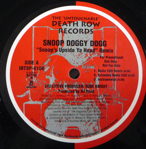 Snoop's Upside Ya Head (Remix) - Snoop Dogg | Vinyl Record
