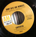 Rainy Days And Mondays / Saturday - Carpenters | Vinyl Record