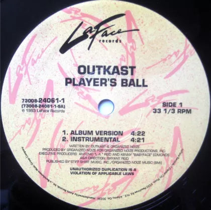 Player's Ball - OutKast | Vinyl Record