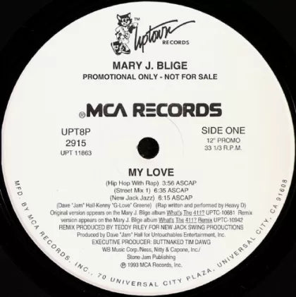 My Love - Mary J. Blige | Vinyl Record