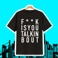 BIG BOO F**KISYOUTALKINBOUT BOOYORK (BLACK T-SHIRT)