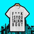 BIG BOO F**KISYOUTALKINBOUT BOOYORK (WHITE T-SHIRT)