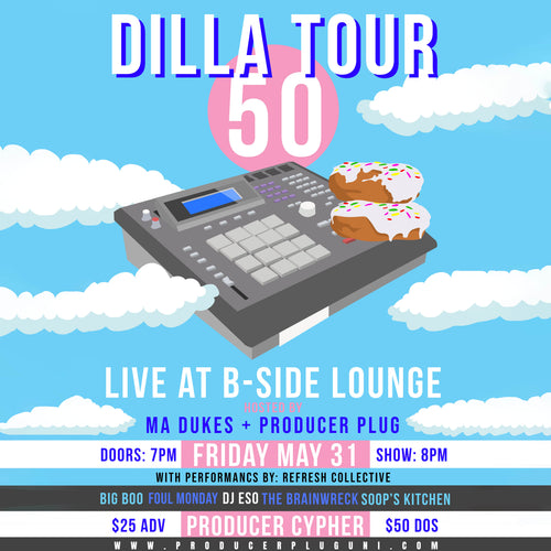 DILLA 50 TOUR CLEVELAND OHIO EDITION