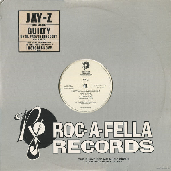 Guilty Until Proven Innocent / 1-900-HUSTLER - Jay-Z | Vinyl Record