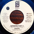 Sunshine Part II - The O'Jays | Vinyl Record