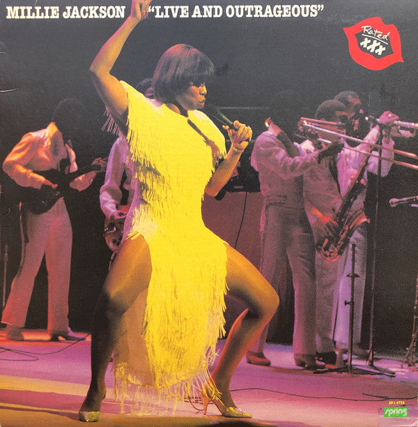 "Live And Outrageous" (Rated XXX) - Millie Jackson | Vinyl Record