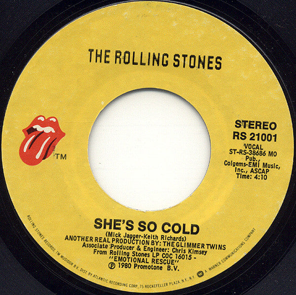 She's So Cold - The Rolling Stones | LP
