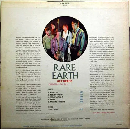 Get Ready - Rare Earth | Vinyl Record