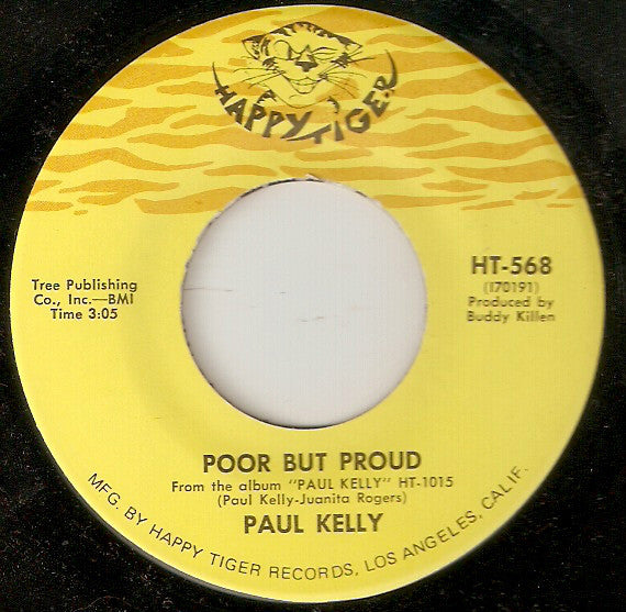 Poor But Proud / Hot Runnin' Soul - Paul Kelly | Vinyl Record