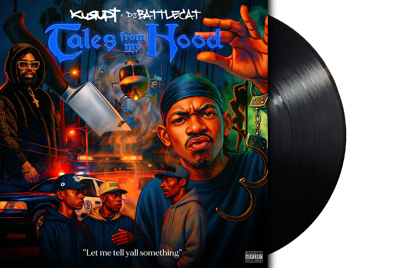 Kurupt and DJ Battlecat “Tales from the Hood”  Vinyl, Cd, Cassette, 45 Box Set & Merch