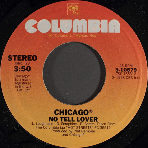 No Tell Lover - Chicago | Vinyl Record