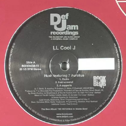 Hush - LL Cool J | Vinyl Record