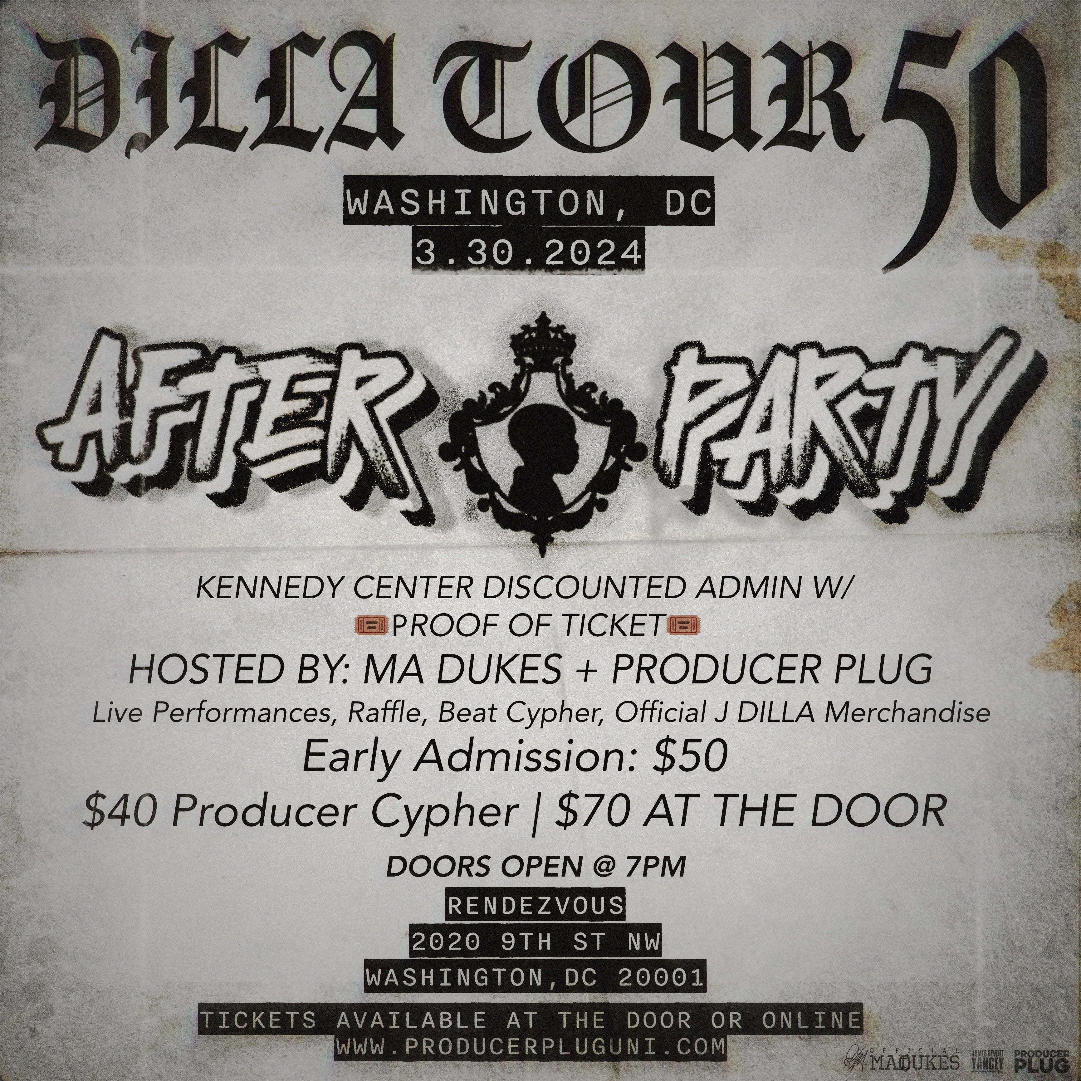 DILLA TOUR 50 “ D.C. ” EDITION