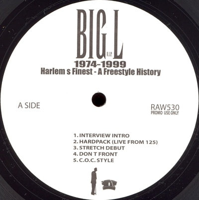 1974-1999 Harlem's Finest - A Freestyle History - Big L | Vinyl Record