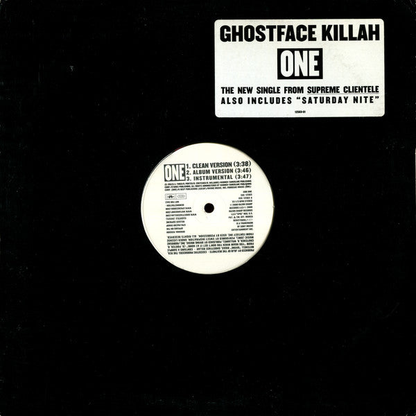 One / Saturday Nite - Ghostface Killah | Vinyl Record