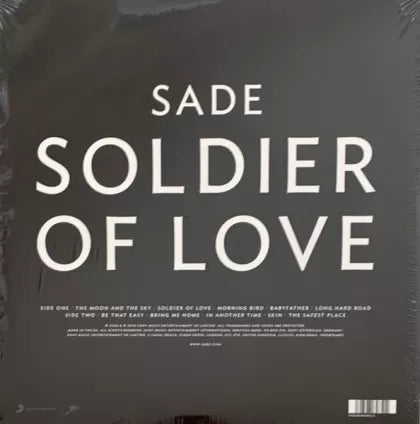 Soldier Of Love - Sade | Vinyl Record