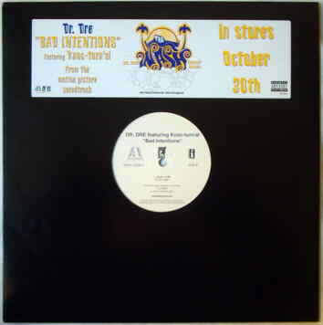 Bad Intentions - Dr. Dre; Knoc-Turn'al | Vinyl Record