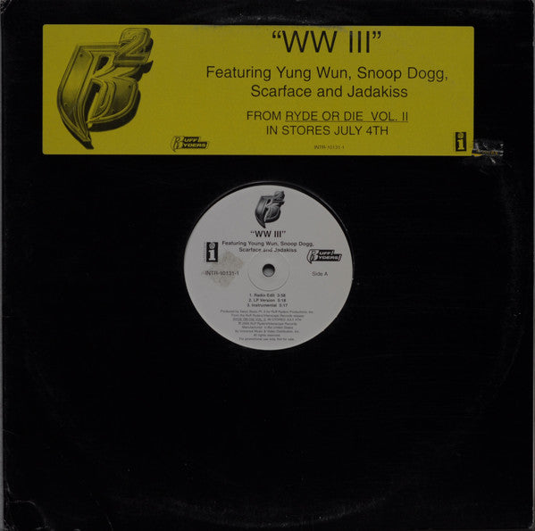 WW III - Ruff Ryders | Vinyl Record