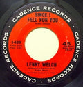 Since I Fell For You / Are You Sincere - Lenny Welch | Vinyl Record