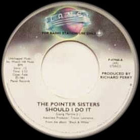 Should I Do It - Pointer Sisters | LP