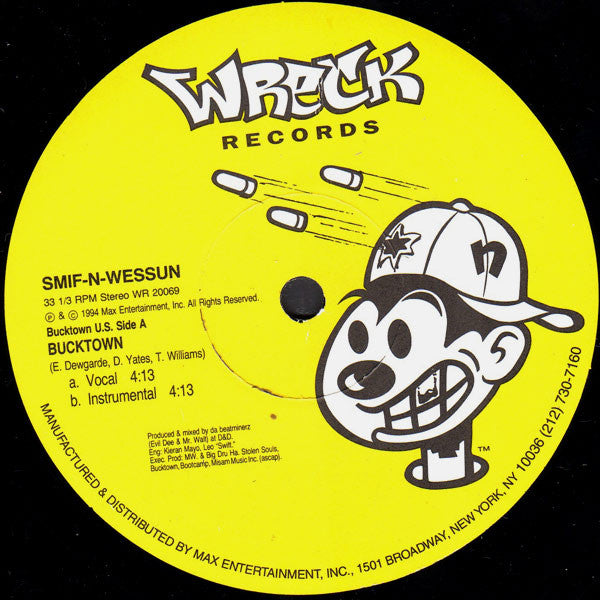 Bucktown / Let's Git It On - Smif-N-Wessun | Vinyl Record