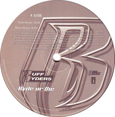 Ryde Or Die - Ruff Ryders | Vinyl Record