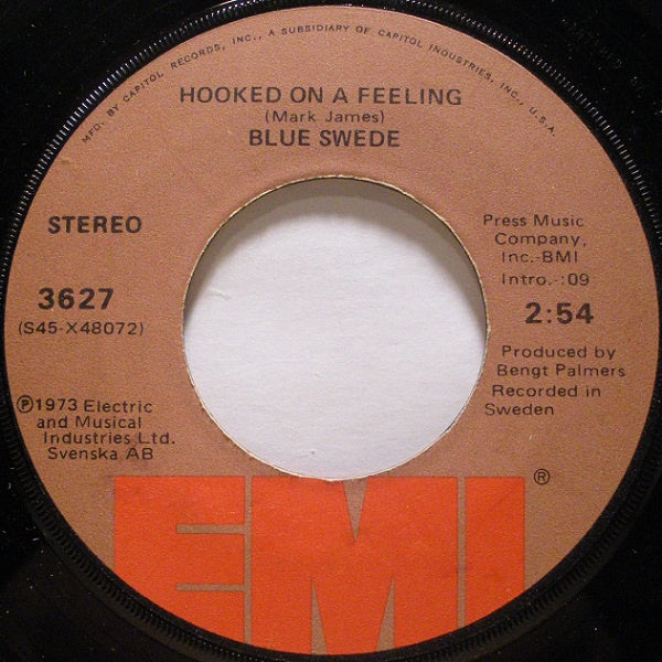 Hooked On A Feeling - Blue Swede | Vinyl Record