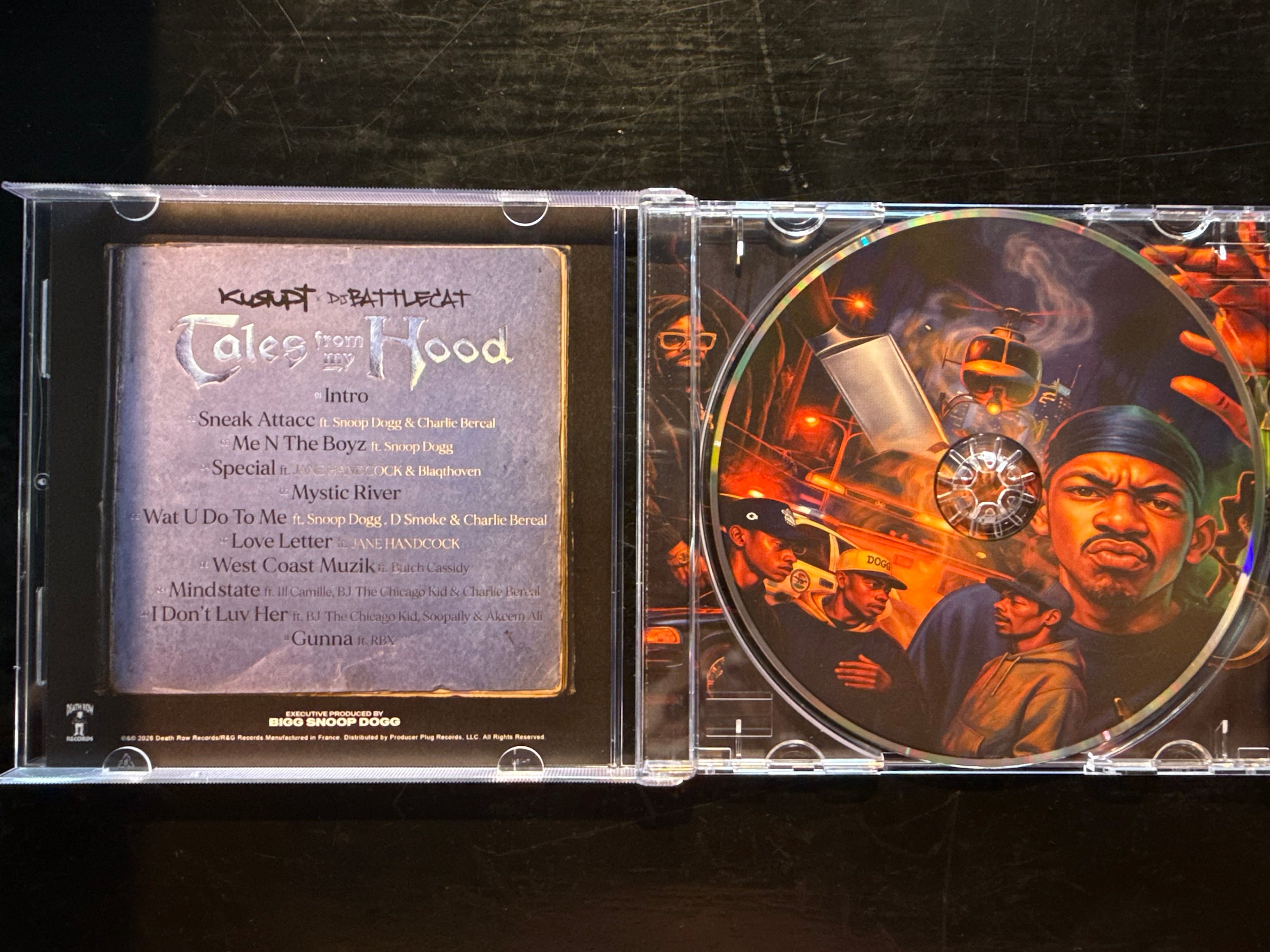 Kurupt and DJ Battlecat “ TALES FROM MY HOOD” CDS