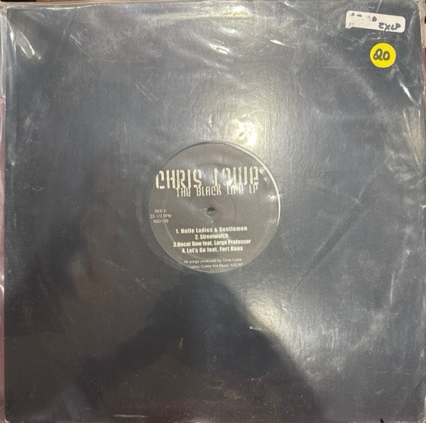 The Black Life LP - Chris Lowe | Vinyl Record